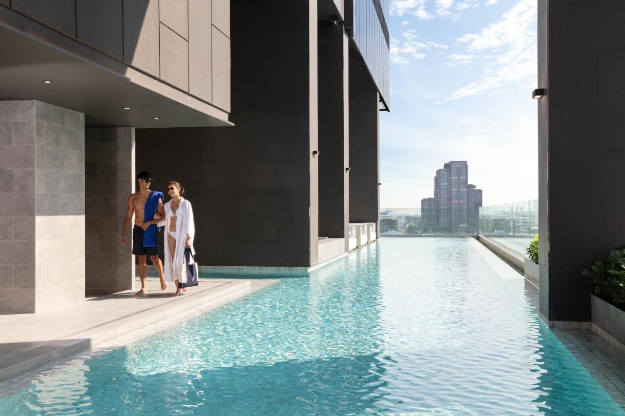 Ascott Thonglor Bangkok Banguecoque Exterior foto The Panorama Pool