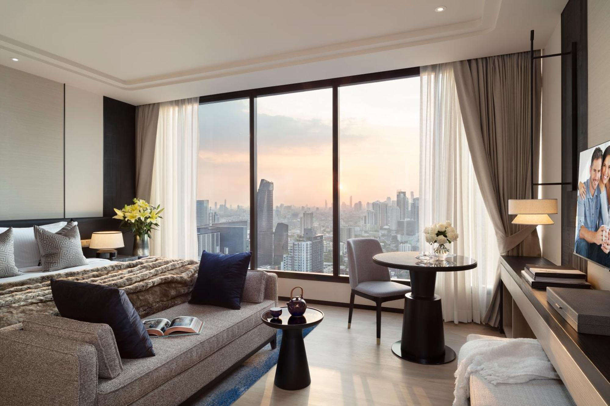 Ascott Thonglor Bangkok Banguecoque Exterior foto A suite at the hotel