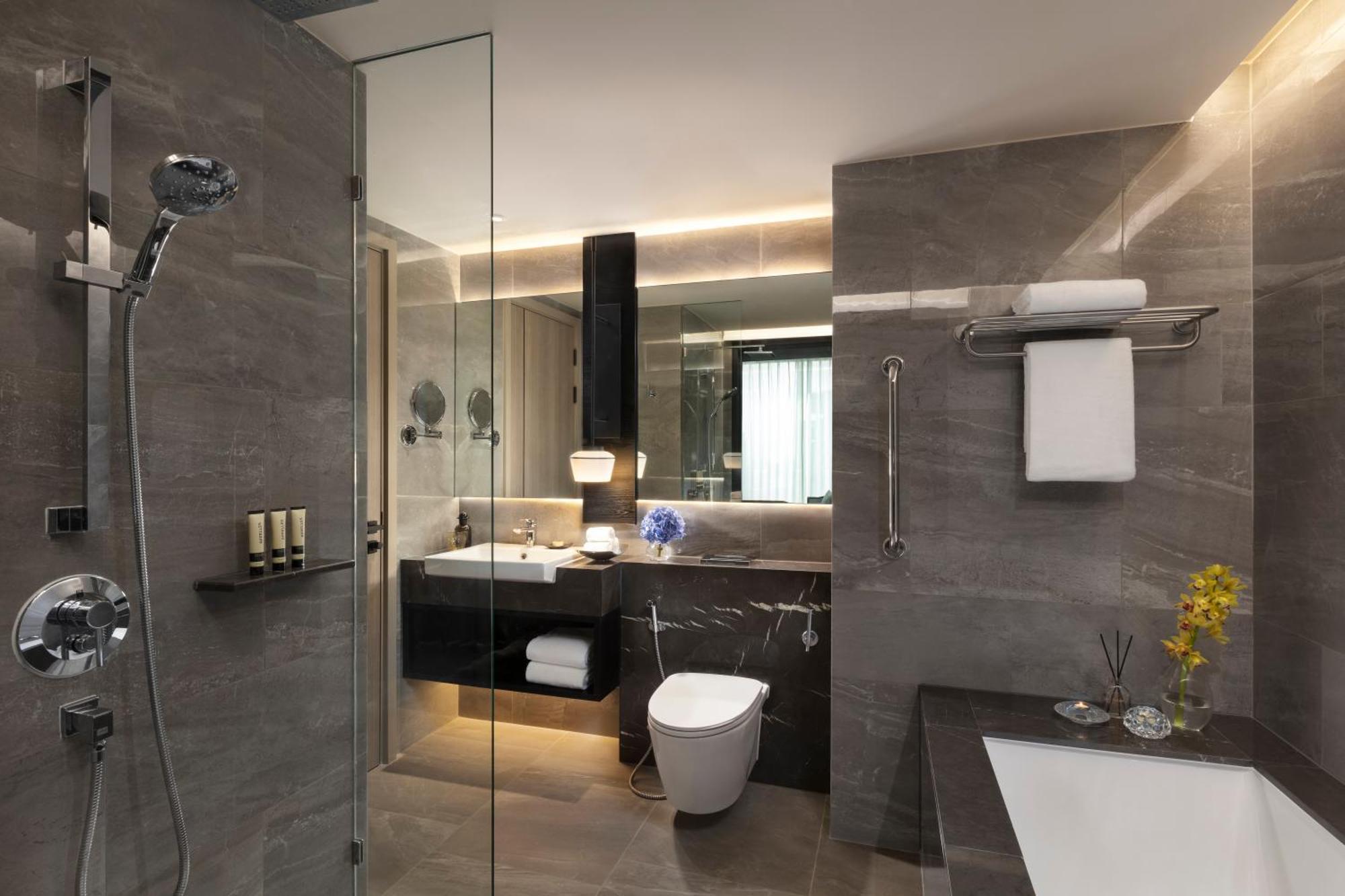 Ascott Thonglor Bangkok Banguecoque Exterior foto Bathroom
